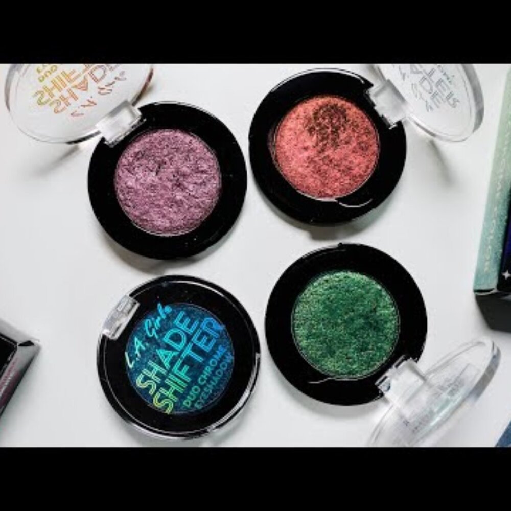 SET OF 3 L.A. Girl Shade Shifter Duo Chrome Eyeshadow JADE ♥ SUNSET ♥ TOPAZ